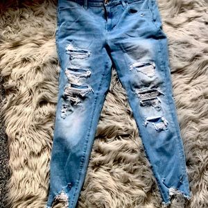 American Eagle super high rise jegging